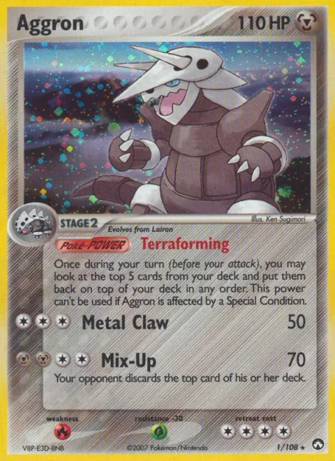 Aggron [Terraforming | Metal Claw | Mix-Up]