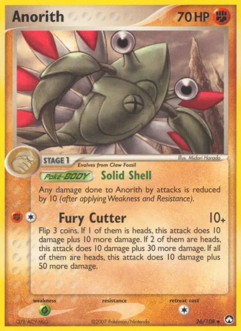 Anorith [Solid Shell | Fury Cutter]