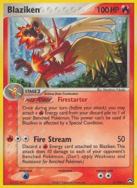 Blaziken [Fire Starter | Fire Stream]