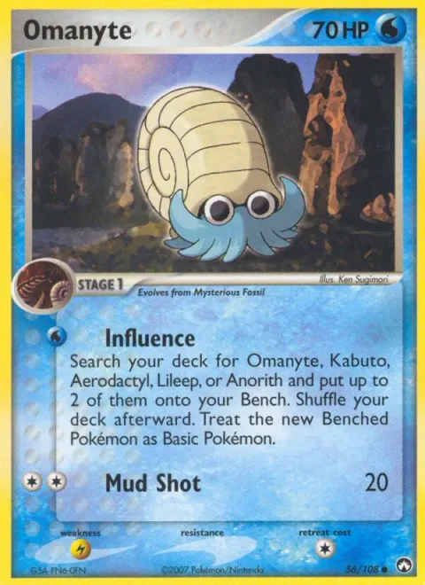 Omanyte [Influence | Mud Shot]