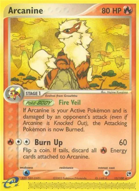 Arcanine [Fire Veil | Burn Up]