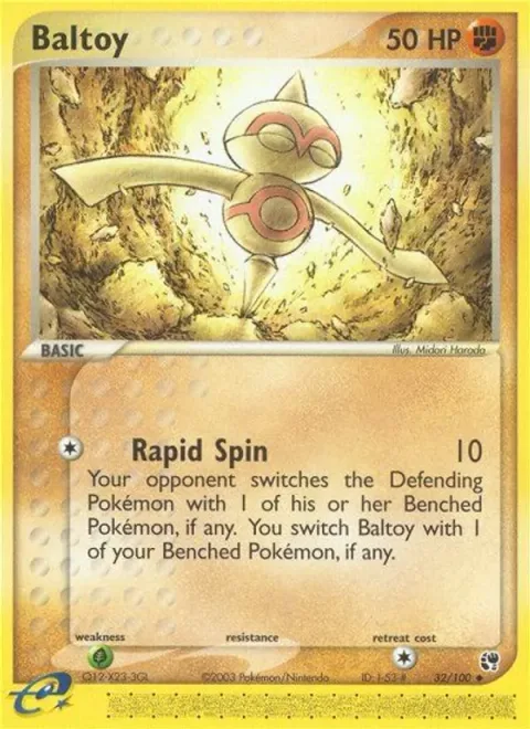 Baltoy [Rapid Spin | SS]