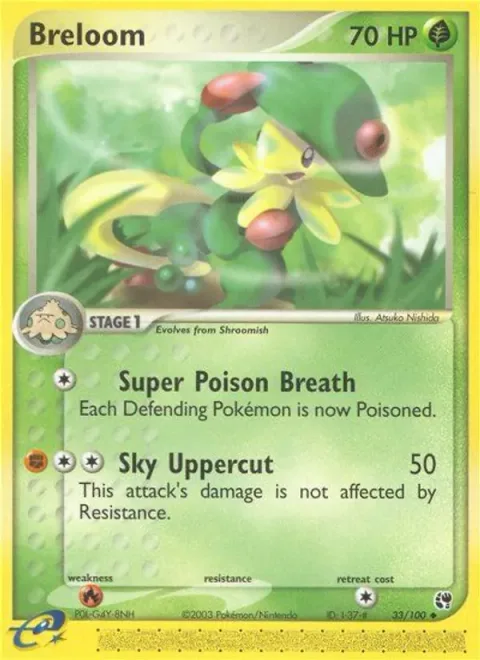 Breloom [Super Poison Breath | Sky Uppercut]