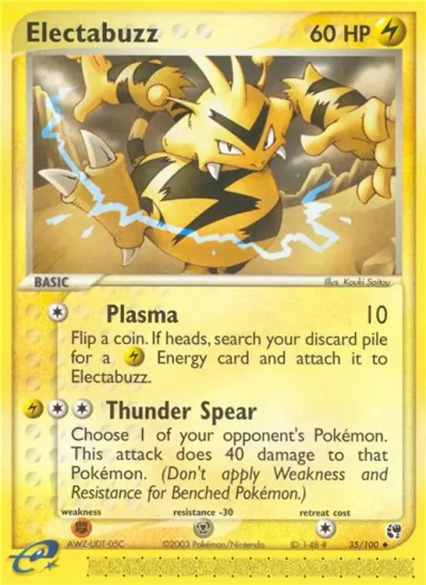 Electabuzz [Plasma | Thunder Spear]