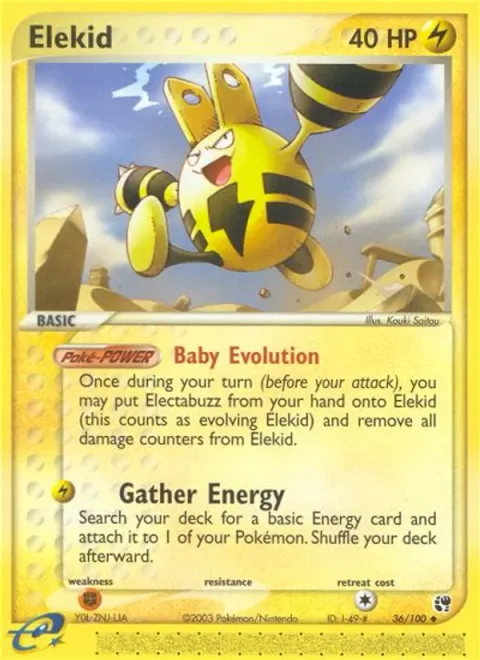 Elekid [Baby Evolution | Gather Energy]