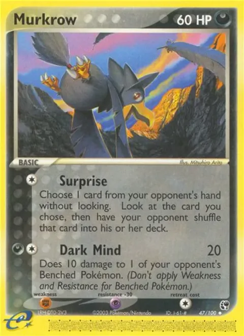 Murkrow [Surprise | Dark Mind]