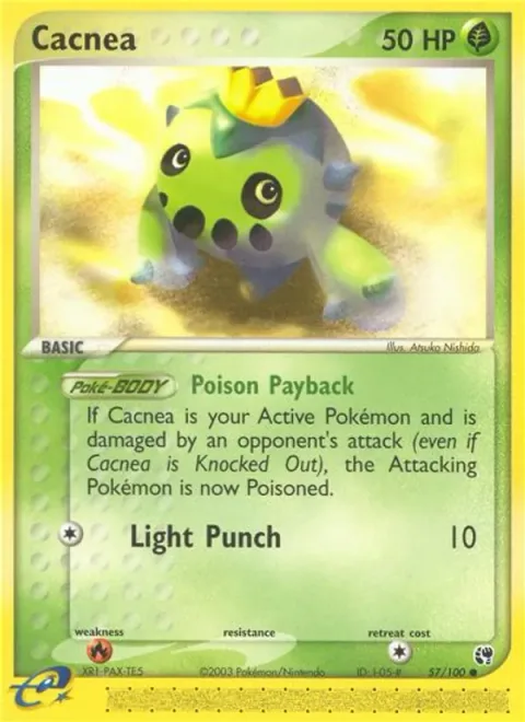 Cacnea [Poison Payback | Light Punch]