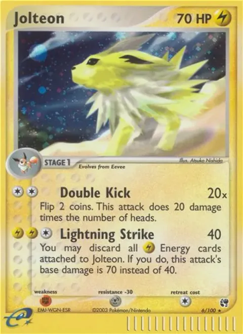 Jolteon [Double Kick | Lightning Strike]