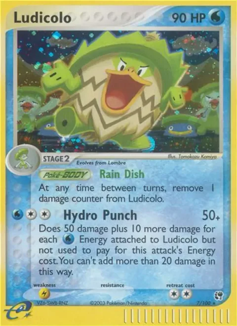 Ludicolo [Rain Dish | Hydro Punch]