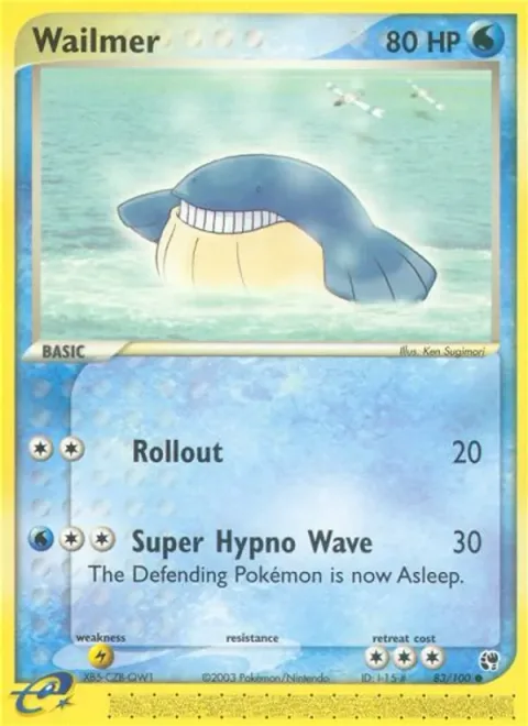 Wailmer [Rollout | Super Hypno Wave]