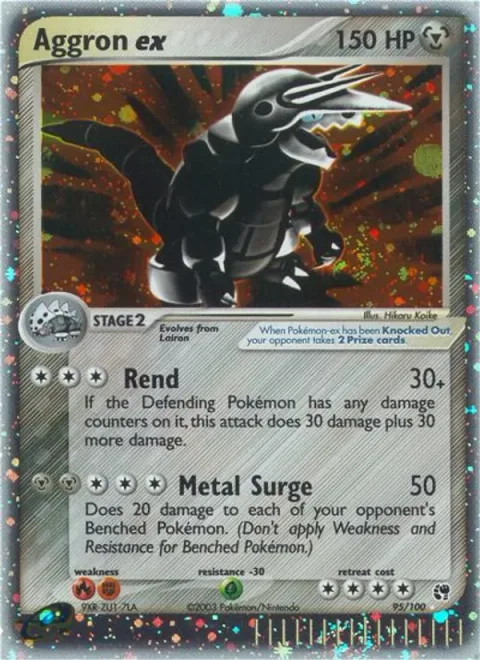 Aggron ex [Rend | Metal Surge]