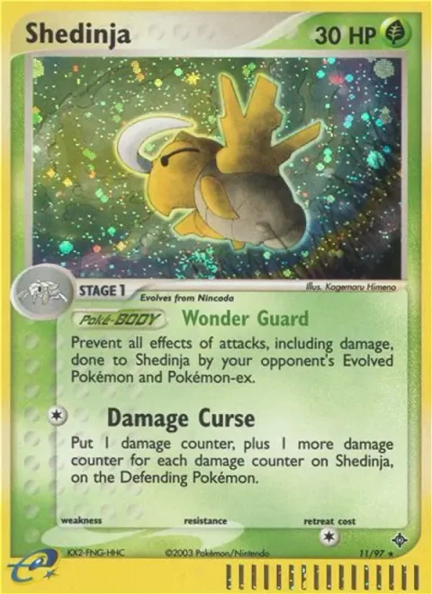 Shedinja [Wonder Guard | Damage Curse]