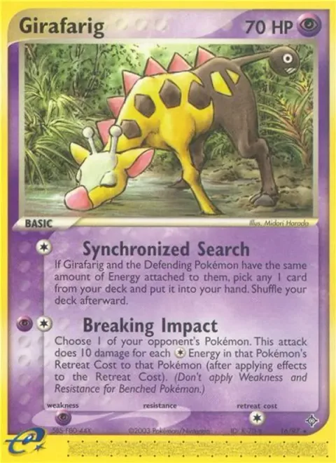 Girafarig [Synchronized Search | Breaking Impact]