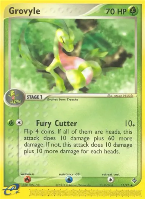 Grovyle [Fury Cutter]