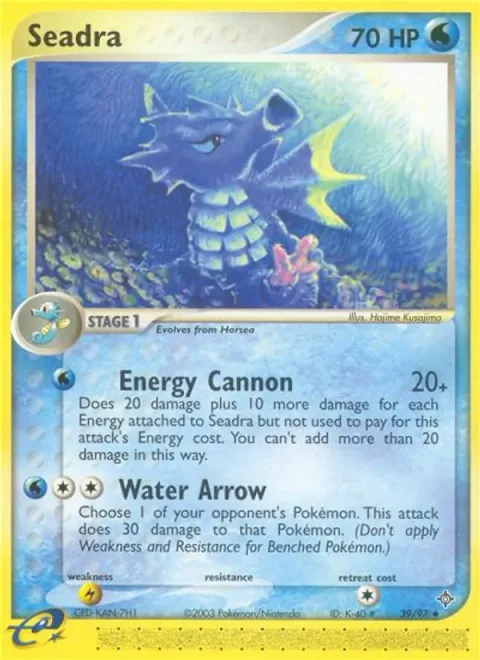 Seadra [Energy Cannon | Water Arrow]