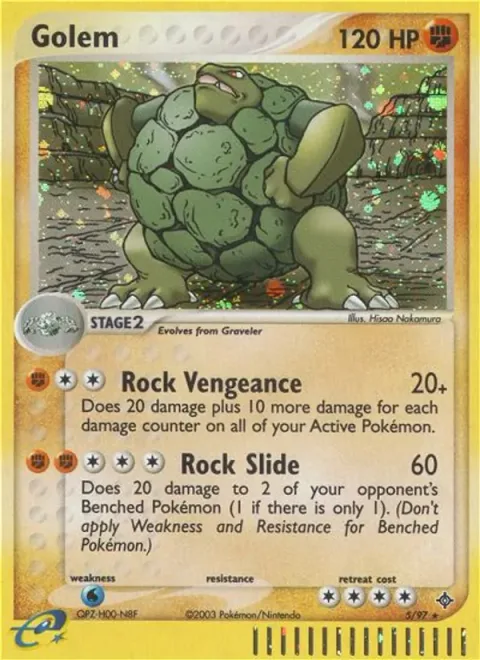 Golem [Rock Vengeance | Rock Slide]