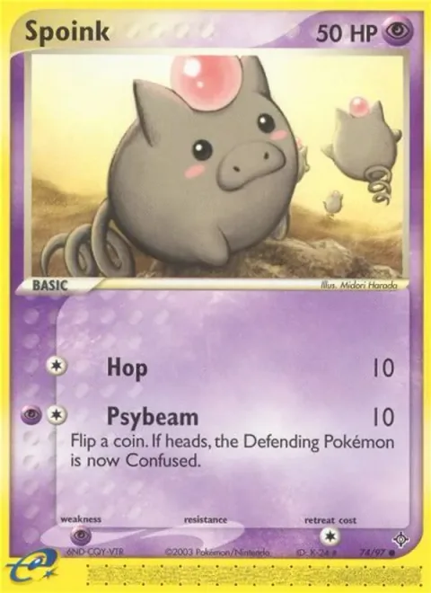 Spoink [Hop | Psybeam]