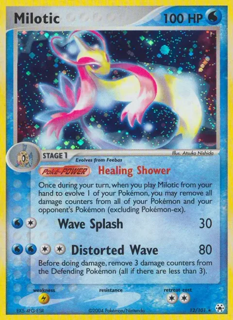 Milotic [Healing Shower | Wave Splash | Distorted Wave]