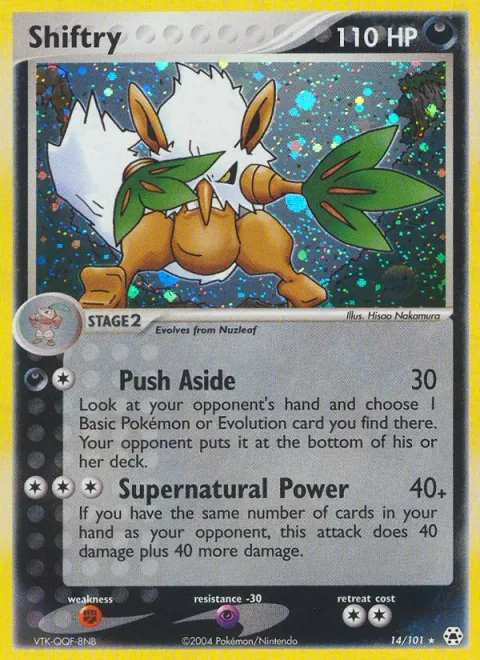 Shiftry [Push Aside | Supernatural Power]