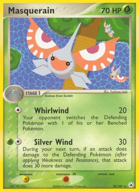 Masquerain [Whirlwind | Silver Wind]