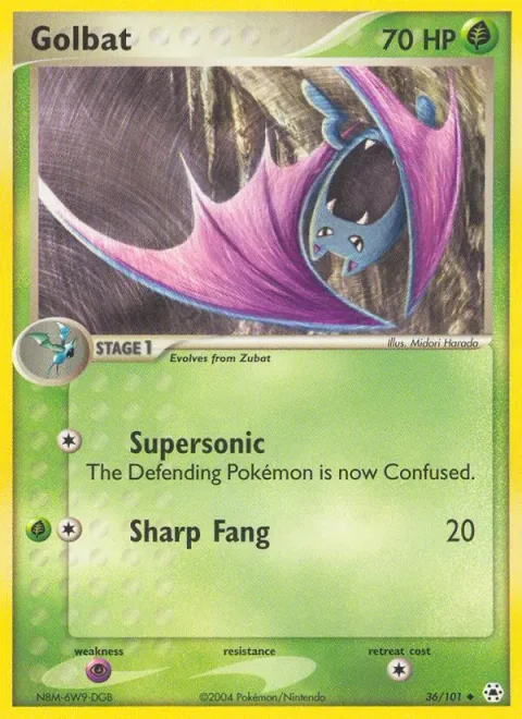 Golbat [Supersonic | Sharp Fang]