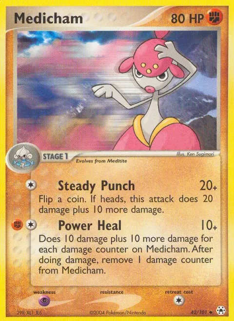 Medicham [Steady Punch | Power Heal]