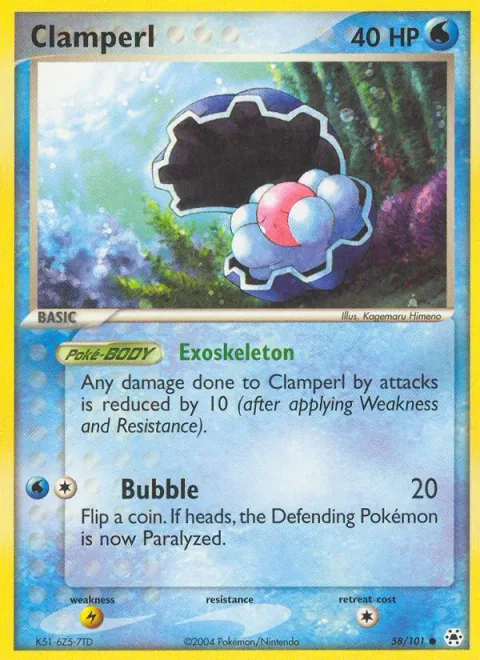 Clamperl [Exoskeleton | Bubble]