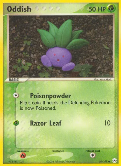 Oddish [Poisonpowder | Razor Leaf]