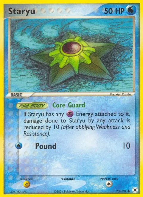 Staryu [Core Guard | Pound]
