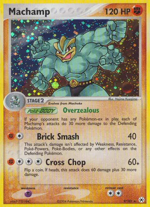 Machamp [Overzealous | Brick Smash | Cross Chop]