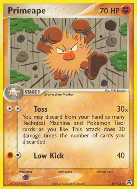 Primeape [Toss | Low Kick]