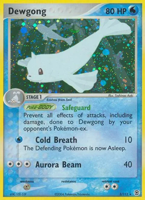Dewgong [Safeguard | Cold Breath | Aurora Beam]