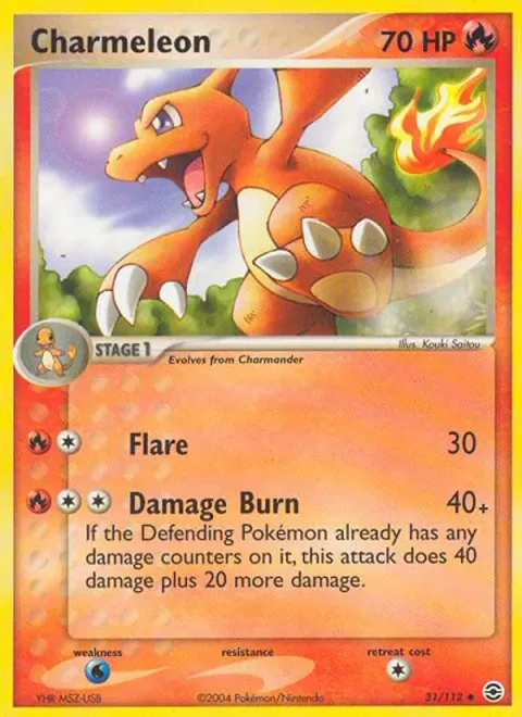 Charmeleon [Flare | Damage Burn]