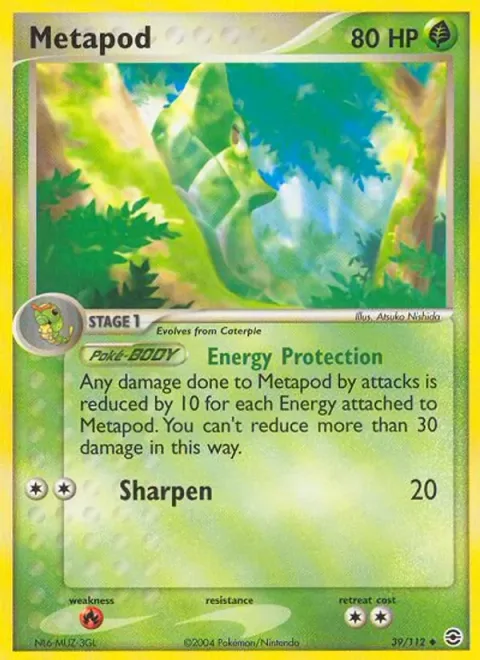 Metapod [Energy Protection | Sharpen]