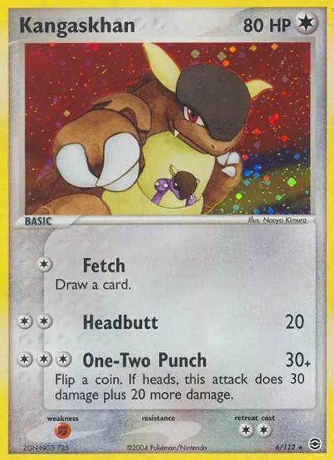Kangaskhan [Fetch | Headbutt | One-Two Punch]