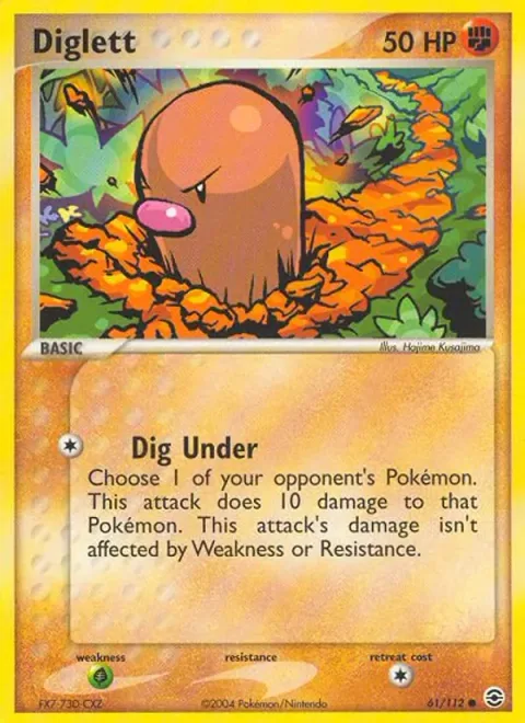 Diglett [Dig Under]