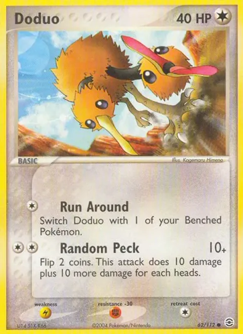 Doduo [Run Around | Random Peck]