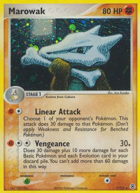 Marowak [Linear Attack | Vengeance]