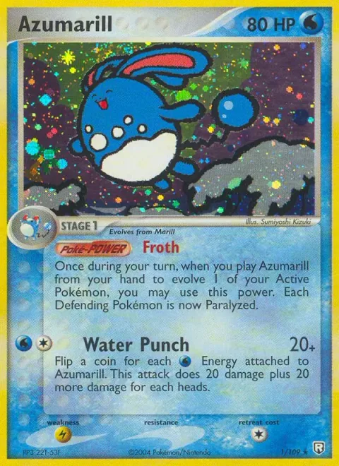 Azumarill [Froth | Water Punch]