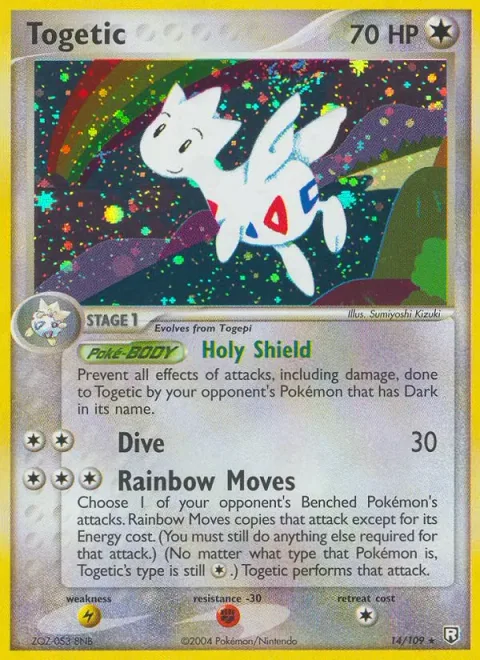 Togetic [Holy Shield | Dive | Rainbow Moves]