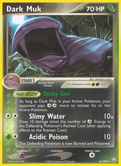 Dark Muk [Sticky Goo | Slimy Water | Acidic Poison]