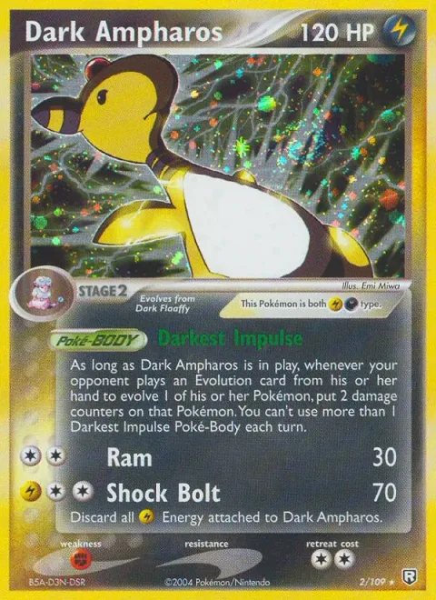 Dark Ampharos [Darkest Impulse | Ram | Shock Bolt]