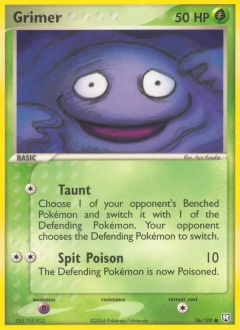 Grimer [Taunt | Spit Poison]