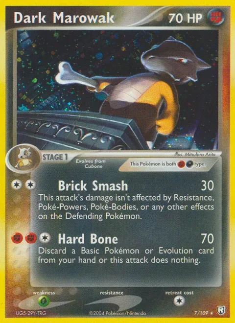 Dark Marowak [Brick Smash | Hard Bone]