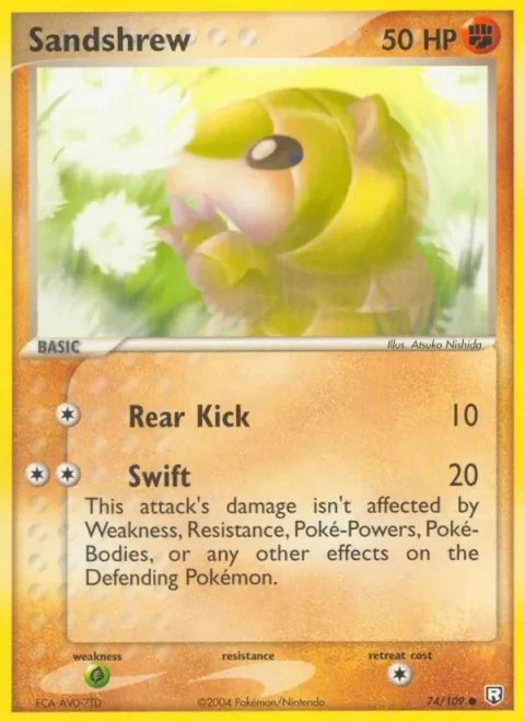 Sandshrew [Rear Kick | Swift]