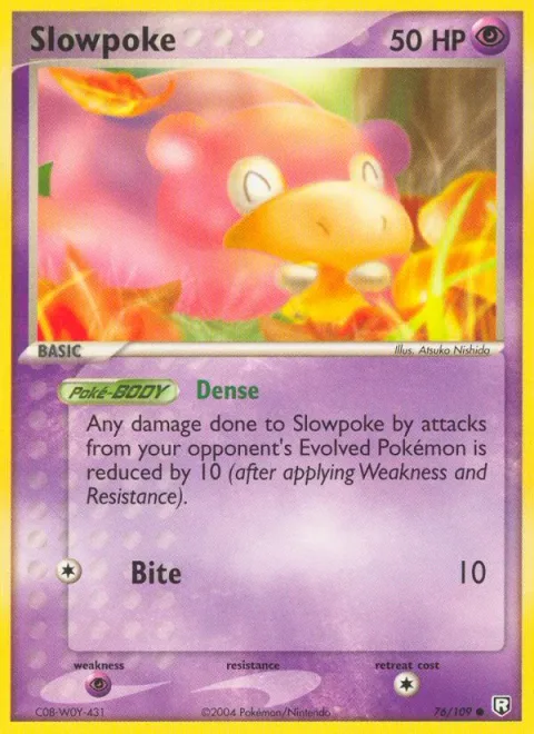 Slowpoke [Dense | Bite]