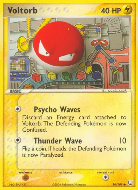 Voltorb [Psycho Waves | Thunder Wave]