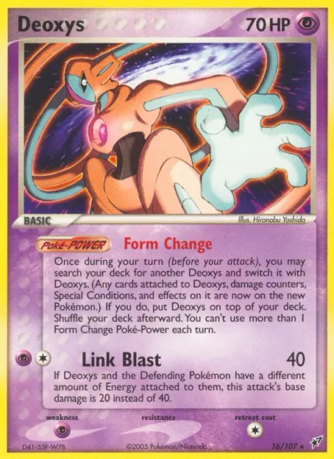 Deoxys [Form Change | Link Blast]