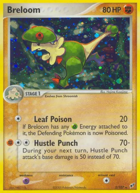 Breloom [Leaf Poison | Hustle Punch]