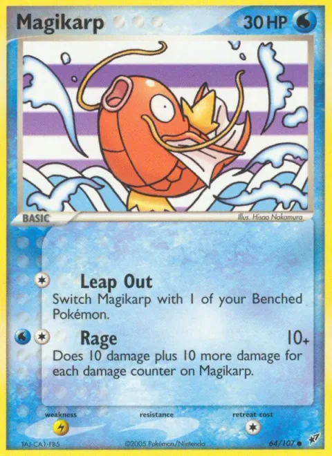 Magikarp [Leap Out | Rage]